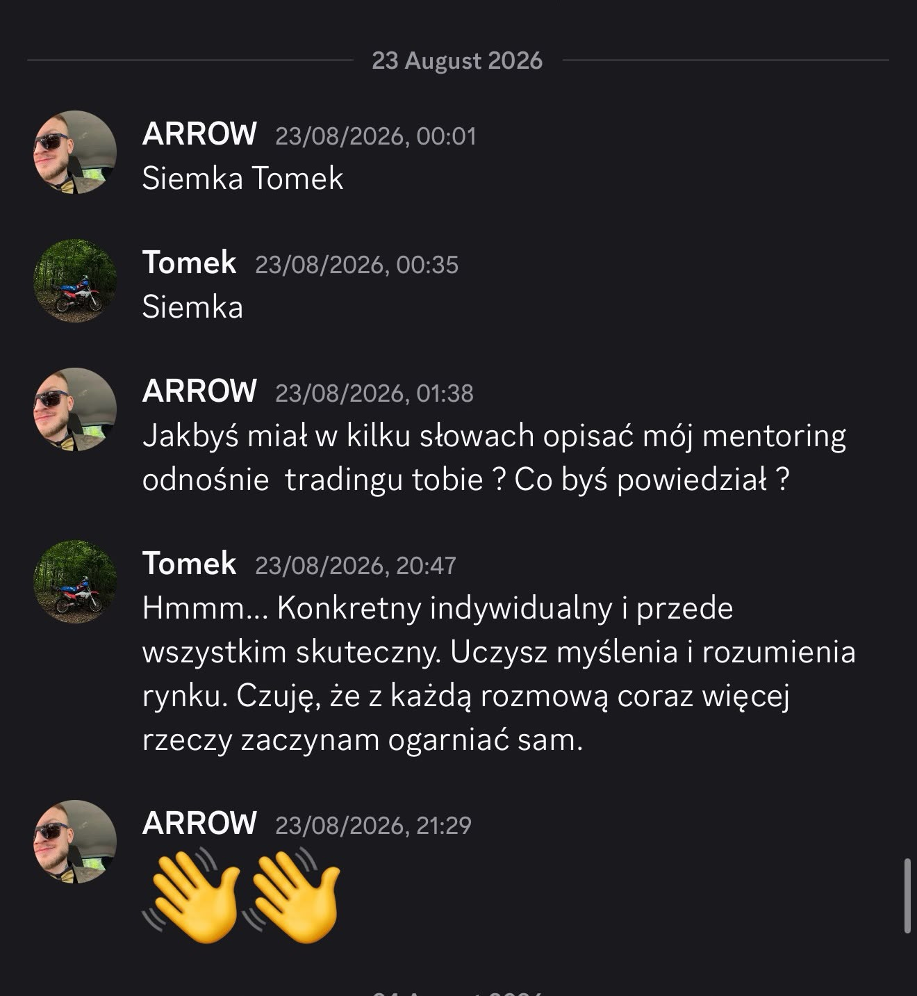 TOMEK - 23.08.2026